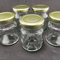 Hũ chưng yến, Hũ thủy tinh, hũ ngâm sâm mật ong, hũ đựng mật ong, lọ thủy tinh  dáng tròn và lục giác
