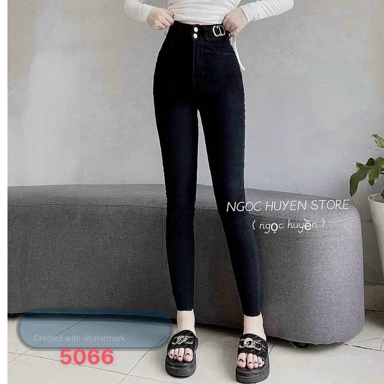 ** 8 MẪU Quần Jean NỮ Lưng Cao Hàn Quốc bao đẹp y hình thời trang nhất 2022, chất lượng ( được đổi trả )