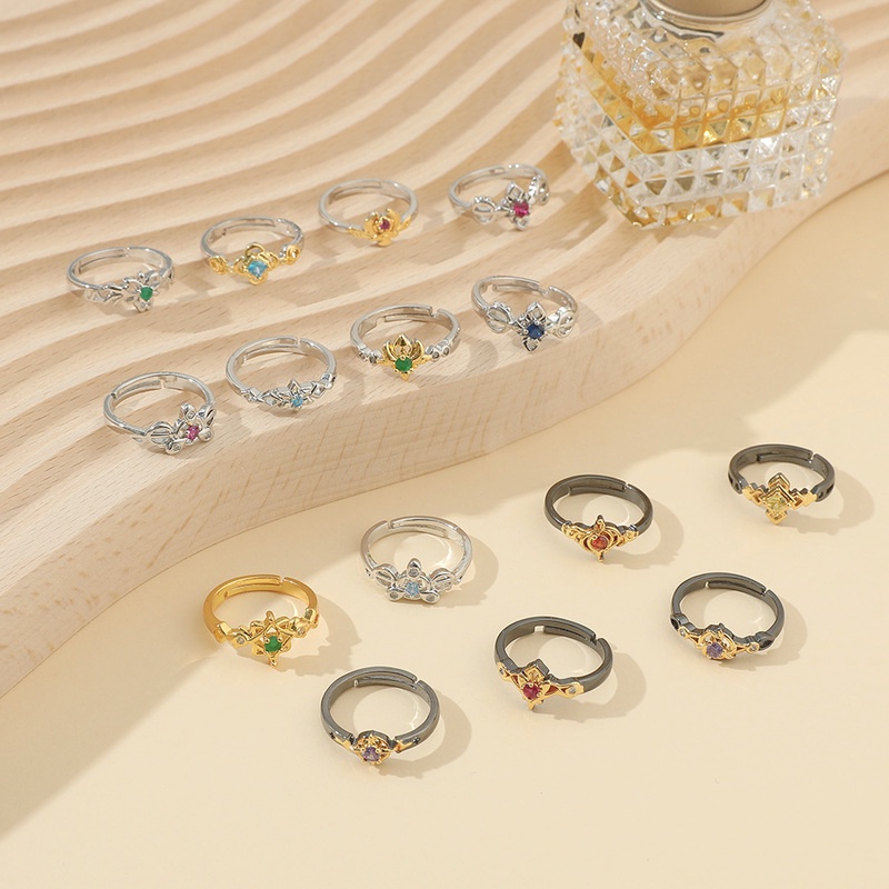 Nhẫn Hóa Trang Game Genshin Impact Xiao Zhongli Keqing Cao Cấp Tùy Chỉnh Được