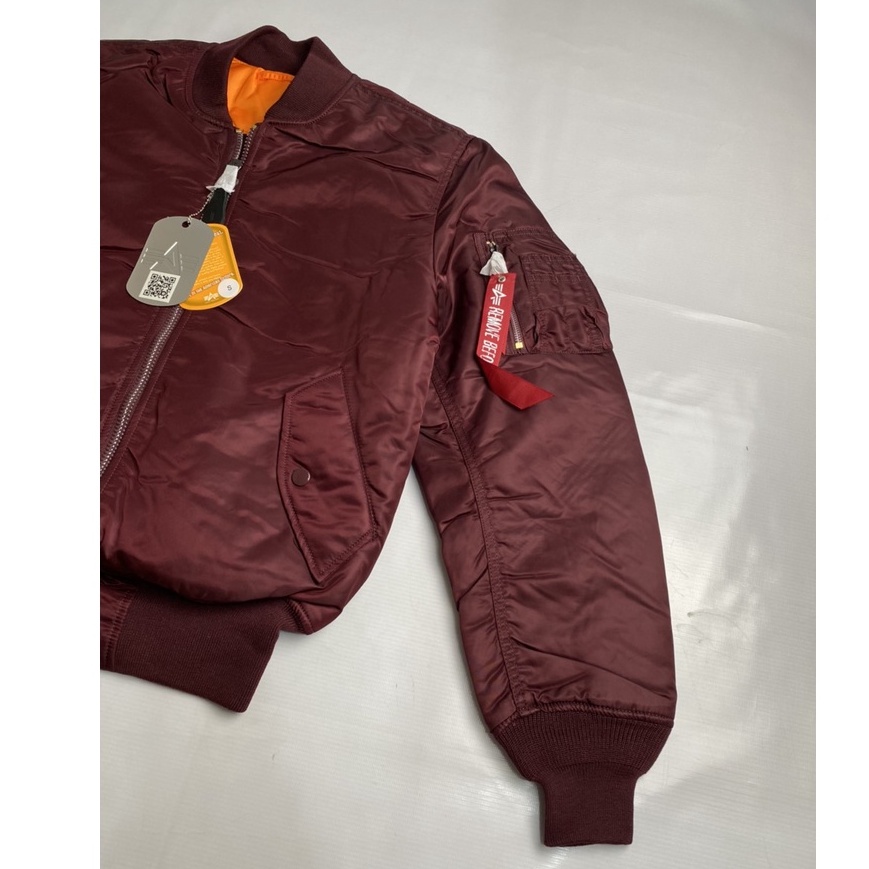 Áo pilot Ma1 - hàng chính hãng Alpha industries form slim fit.