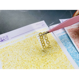 [Chains #2] Sticker decal trang trí 2 kiểu dây xích (có 6 màu) #02 _ #hana.land