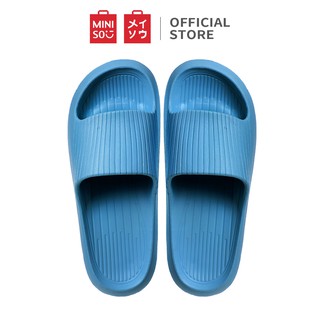 Miniso Dép đi trong phòng tắm mềm mại sọc đơn