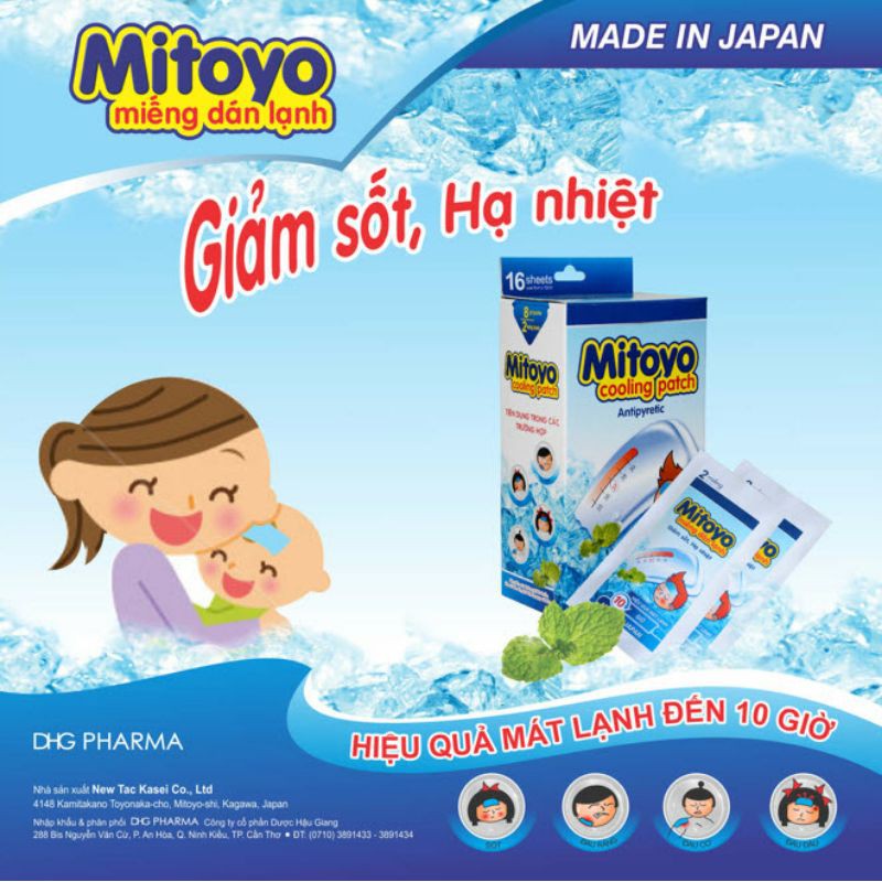 ✅[Chính Hãng] Miếng Dán Hạ Sốt MITOYO