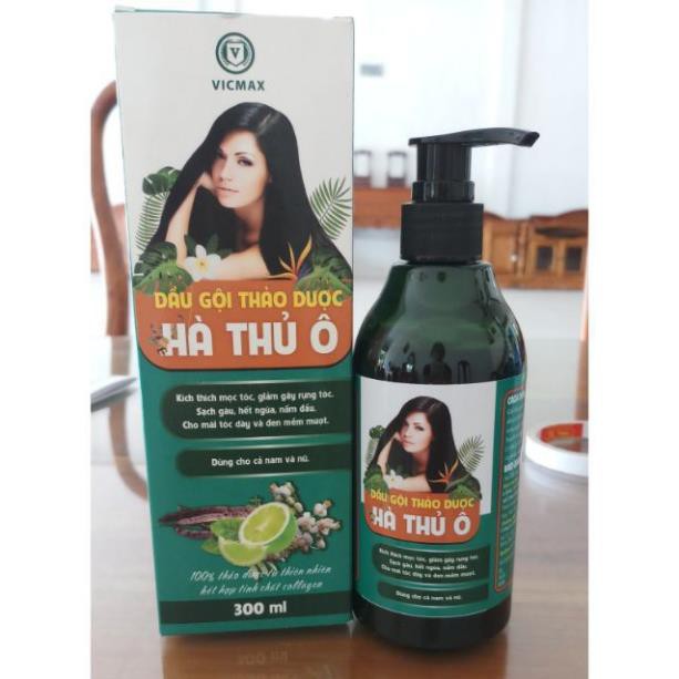 Dầu gội Hà Thủ Ô 300 ml đen và mượt tóc | BigBuy360 - bigbuy360.vn