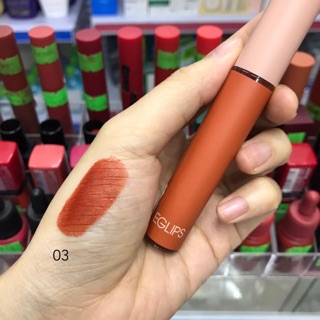 son eglips 03 đỏ cam cháy 💄