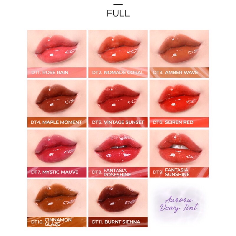 Son tint bóng Merzy Aurora Dewy Tint DT10