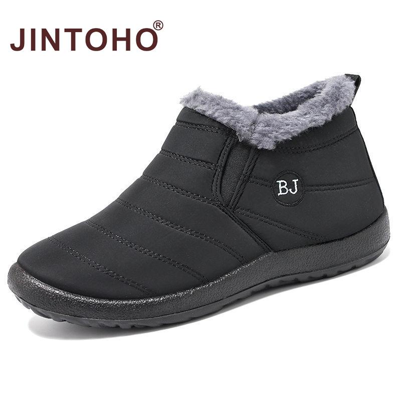 Giày Bốt Đi Tuyết Gọn Nhẹ Chống Nước Plus Size 47 Cho Nam Nữ