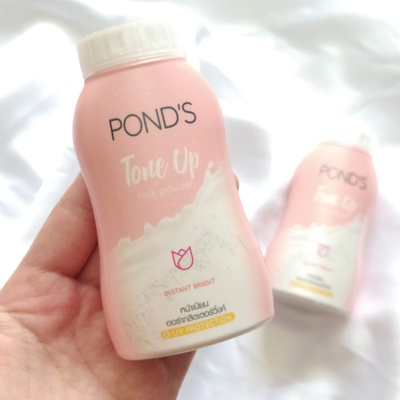 Phấn phủ POND'S TONE UP MILK POWDER 50g Bột mịn nhẹ chống tia UVA và UVB - Thái Lan