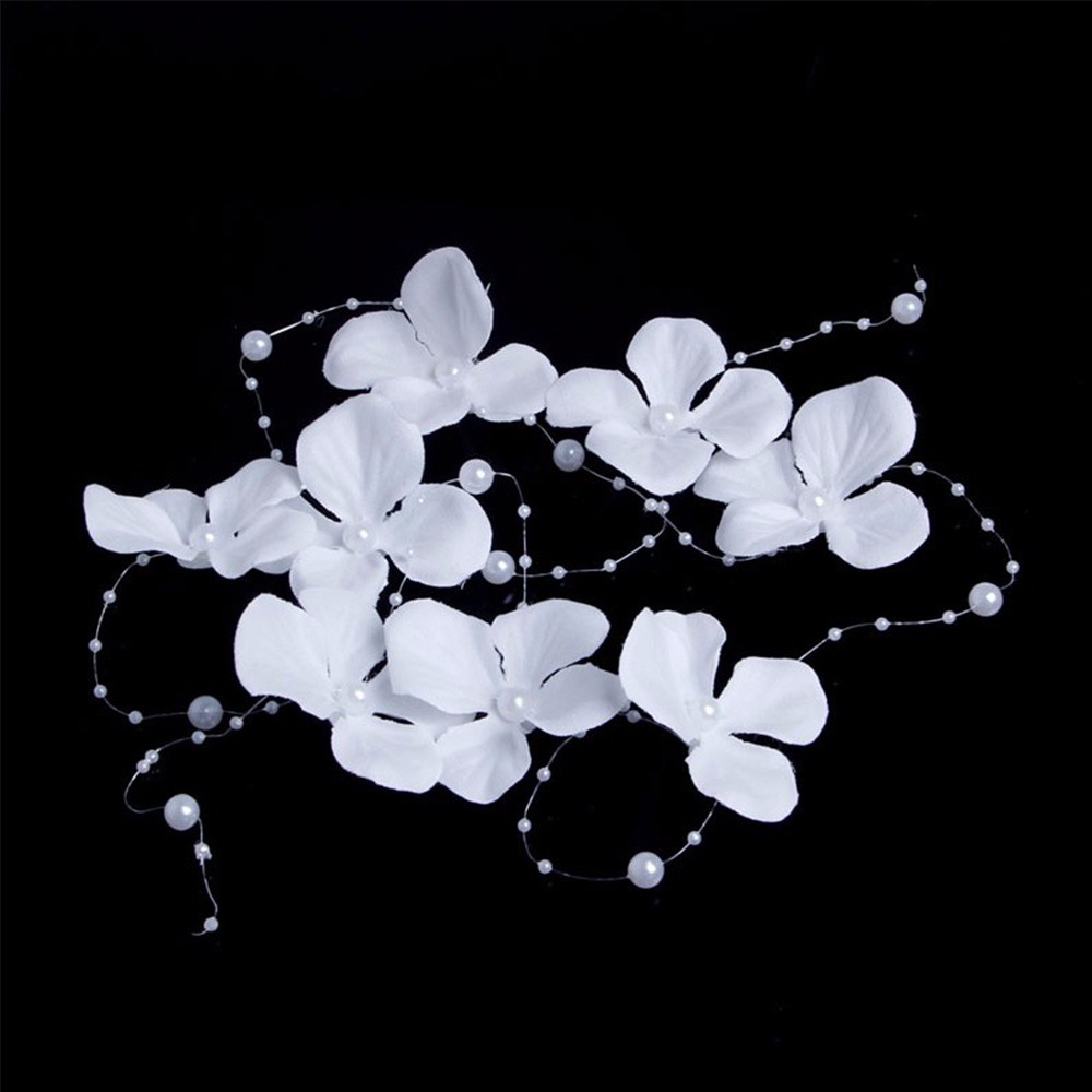 Băng đô cài tóc đính hạt ngọc trai kiểu dáng thời trang