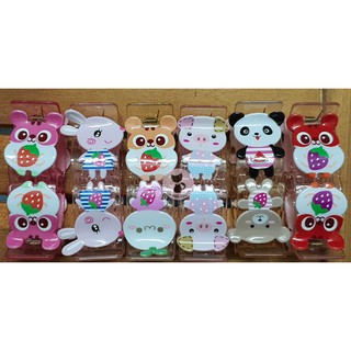 Kẹp Tóc Càng Cua 5 Răng In Hình Siêu Cute