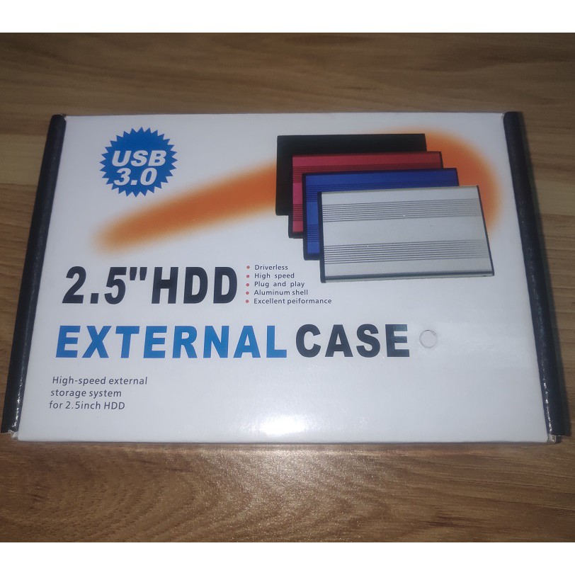 Box ổ cứng di động 2.5" chuẩn SATA USB 3.0 - HDD BOX