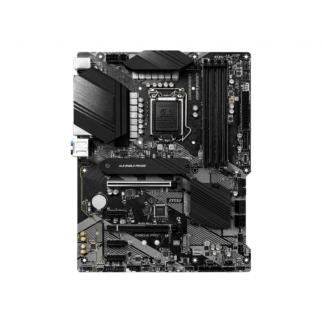 Bo mạch chủ MSI Z490-A PRO Intel Z490, Socket 1200, ATX, 4 khe RAM DDR4
