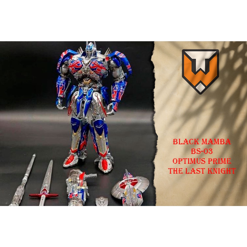 Mô hình Black Mamba BMB BS-03 BS03 Optimus Prime The Last Knight KO UT R-02
