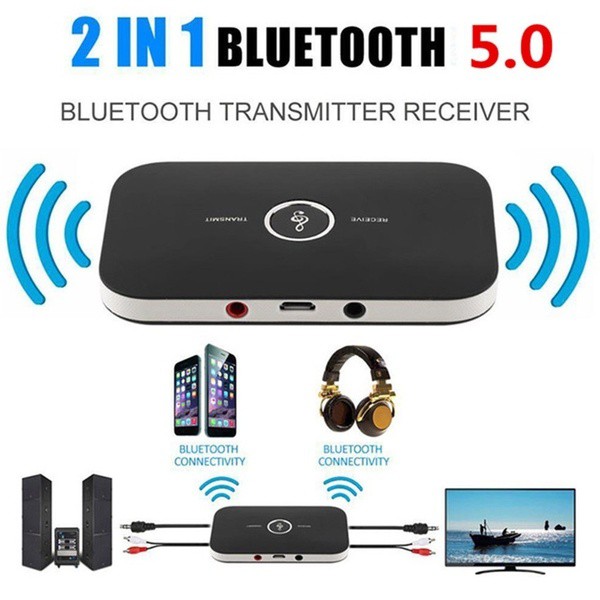 Bộ Chuyển Đổi Âm Thanh Bluetooth B6 2 Trong 1 Với Đầu Ra Âm Thanh 3.5mm