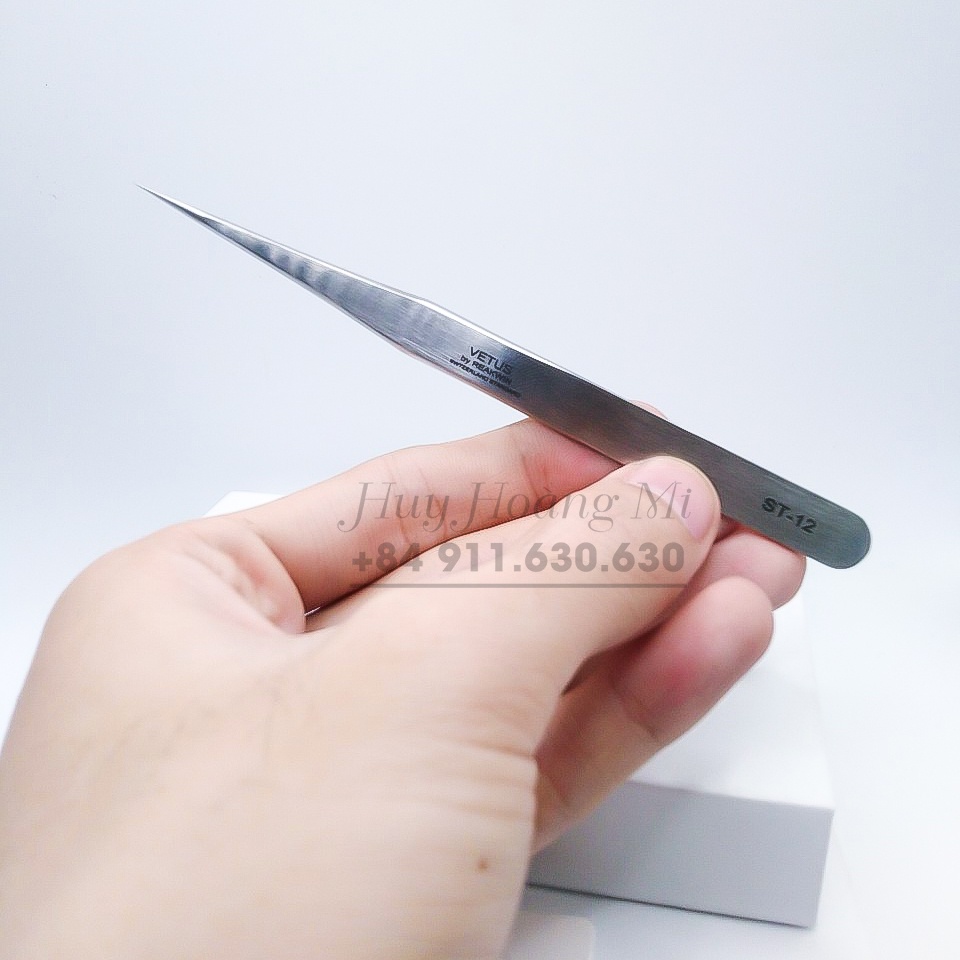 Nhíp Tách Thẳng _ Cong Trơn Vetus - Dụng Cụ Nối Mi Siêu Bền - HUY HOÀNG MI