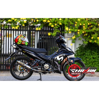 Tem Trùm Exciter 135 Đen monster