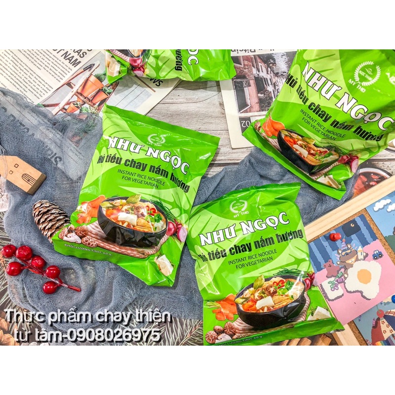 “Hủ Tiếu Chay Nấm Hương Như Ngọc”