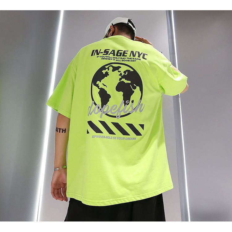 Áo Phông Tay Lỡ Unisex Phản Quang TD, Chất Thun Thoáng Mát, Hàng Chuẩn, Trẻ Trung Năng Động | BigBuy360 - bigbuy360.vn