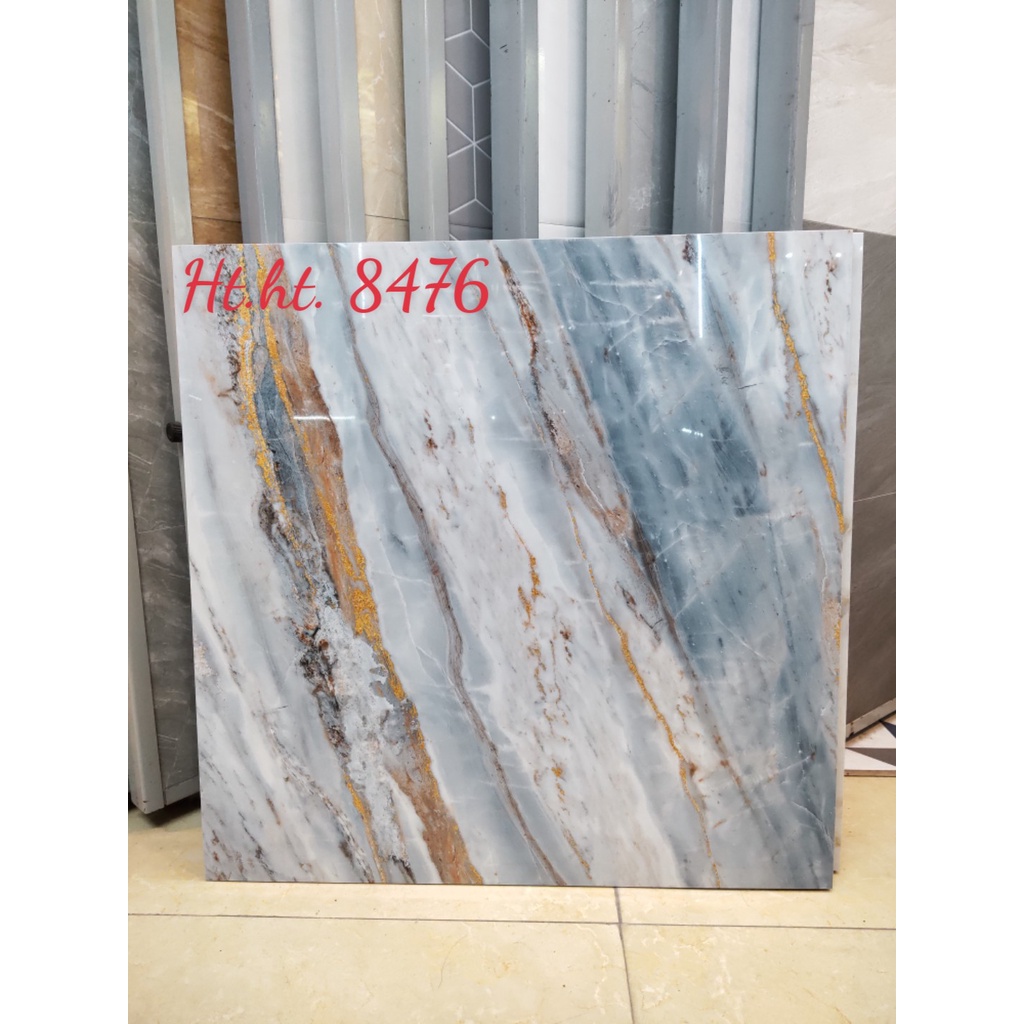 Gạch lát nền Prime 60x60 HT.HT8476 gạch siêu bóng, men kim cương