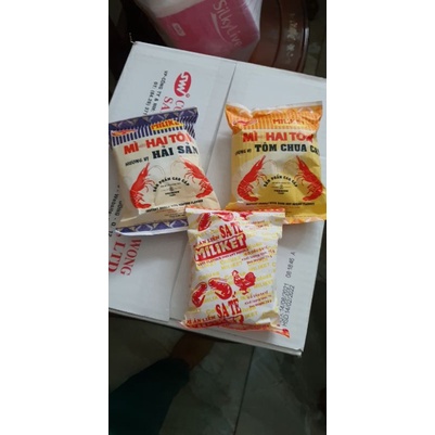 mì miliket hai tôm chua cay / hải sản / sate