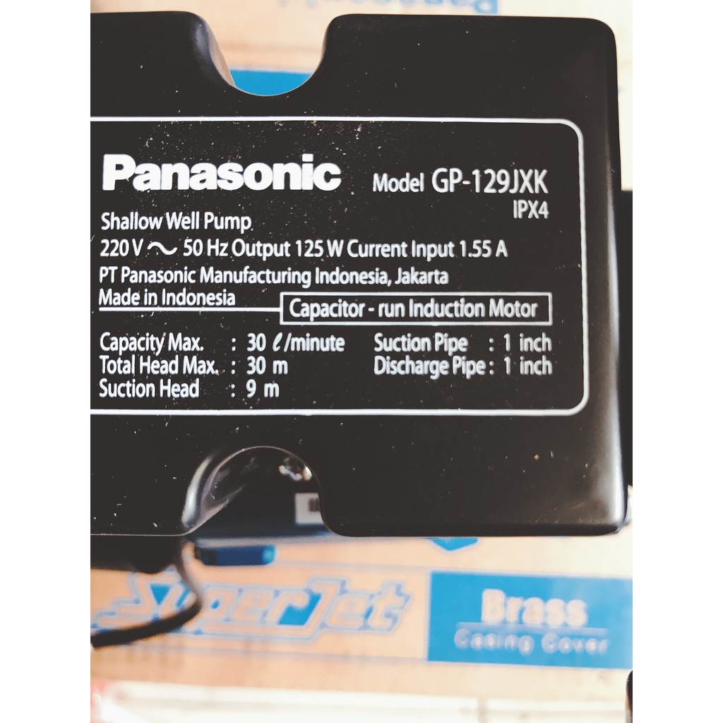 MÁY BƠM NƯỚC PANASONIC CHÍNH HÃNG