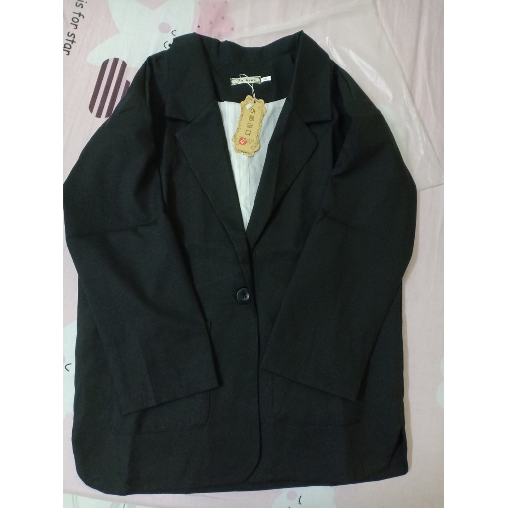 Sẵn Hồng-M, L(Hàng Đẹp)Ảnh thật 8 hình cuối-HC013.Áo blazer mùa thu Hàn Quốc