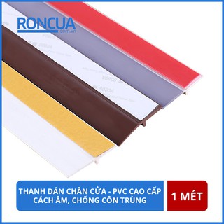 [ HÀNG cHÍNH HÃNG ]Thanh Dán Chân Cửa - PVC Cao Cấp - Cách Âm, Chống Côn Trùng