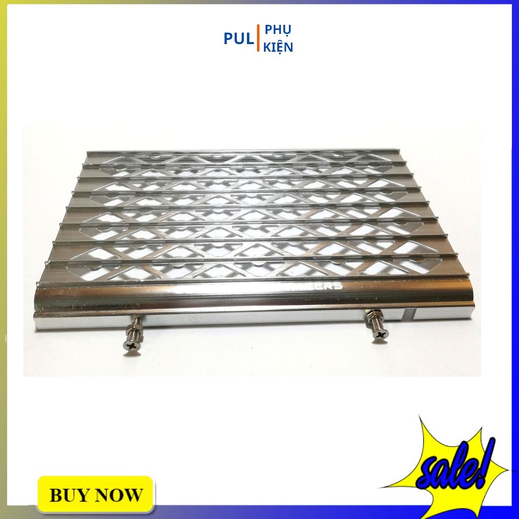 Che két nước Exciter 150 nhôm dày hc bảo vệ két nước làm đẹp xe Ex 150