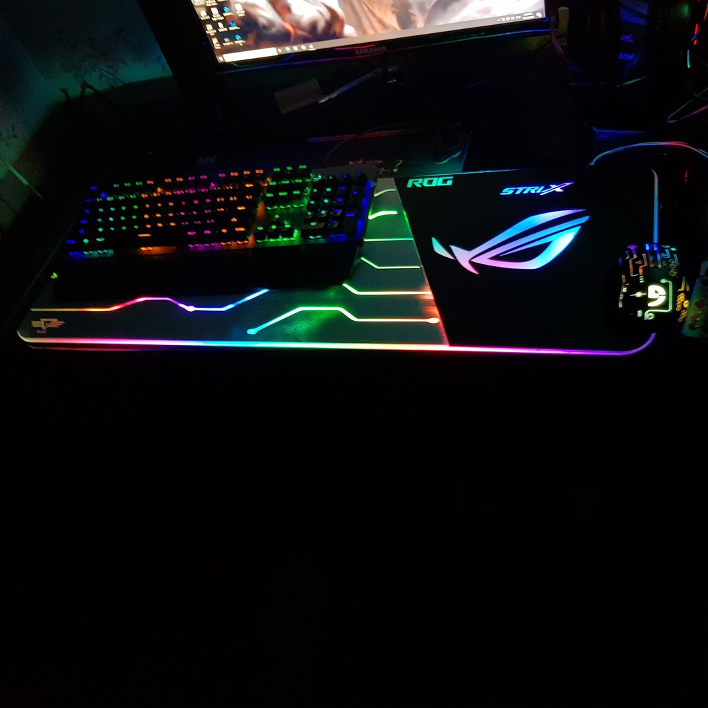 Pad Chuột điện tử ReLIFE RGB ROG 80x30