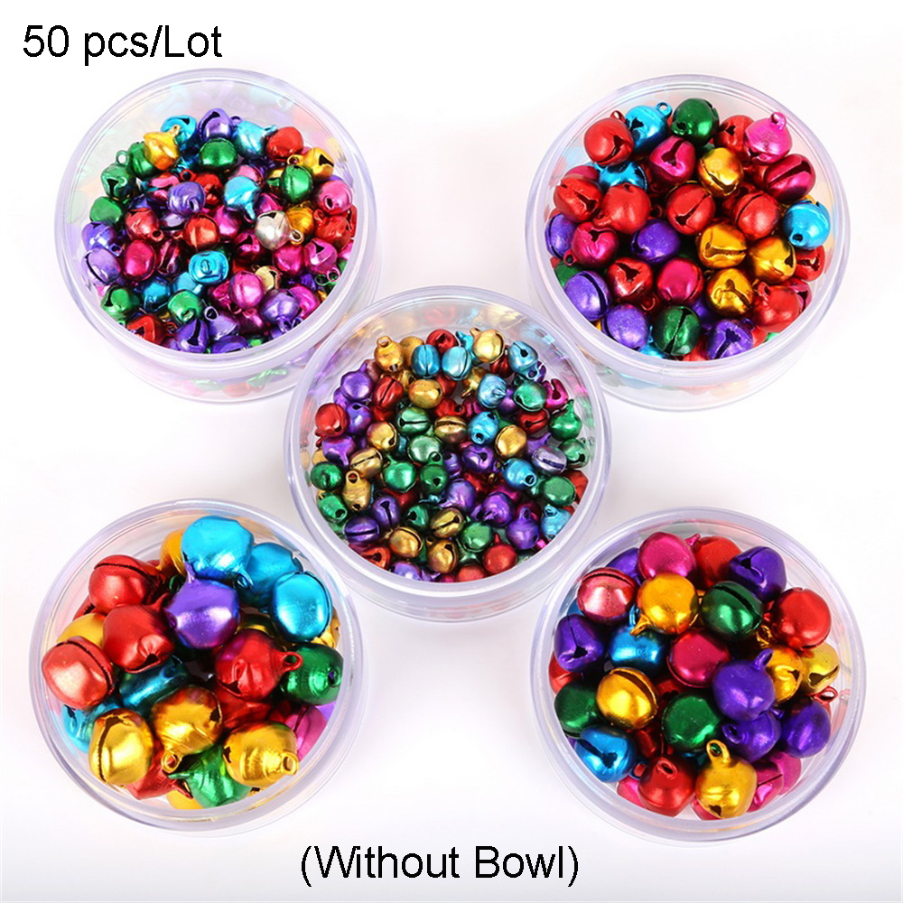 Set 50 Chuông Mini Trang Trí Cây Thông Giáng Sinh