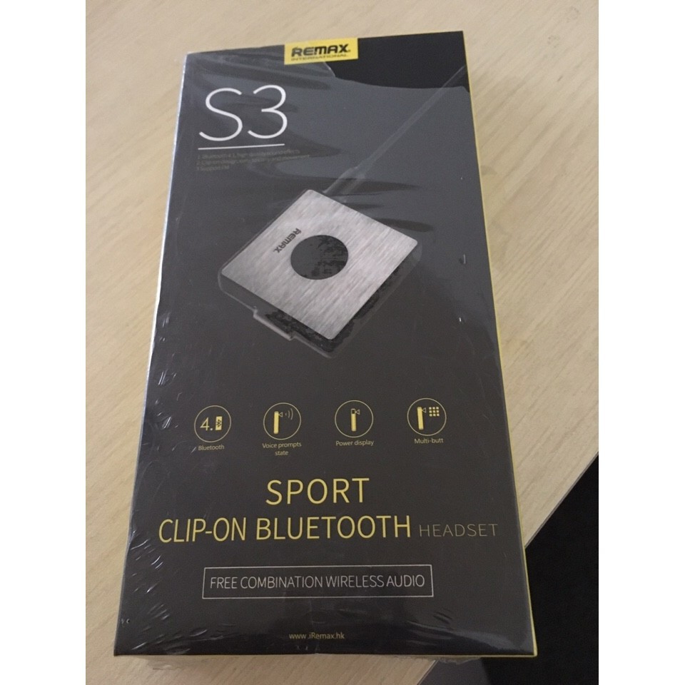 Freeship Tai nghe bluetooth Remax RB-S3 Chính Hãng