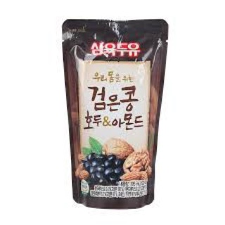 SỮA ĐẬU ĐEN HẠNH NHÂN ÓC CHÓ HÀN QUỐC TÚI 195ML