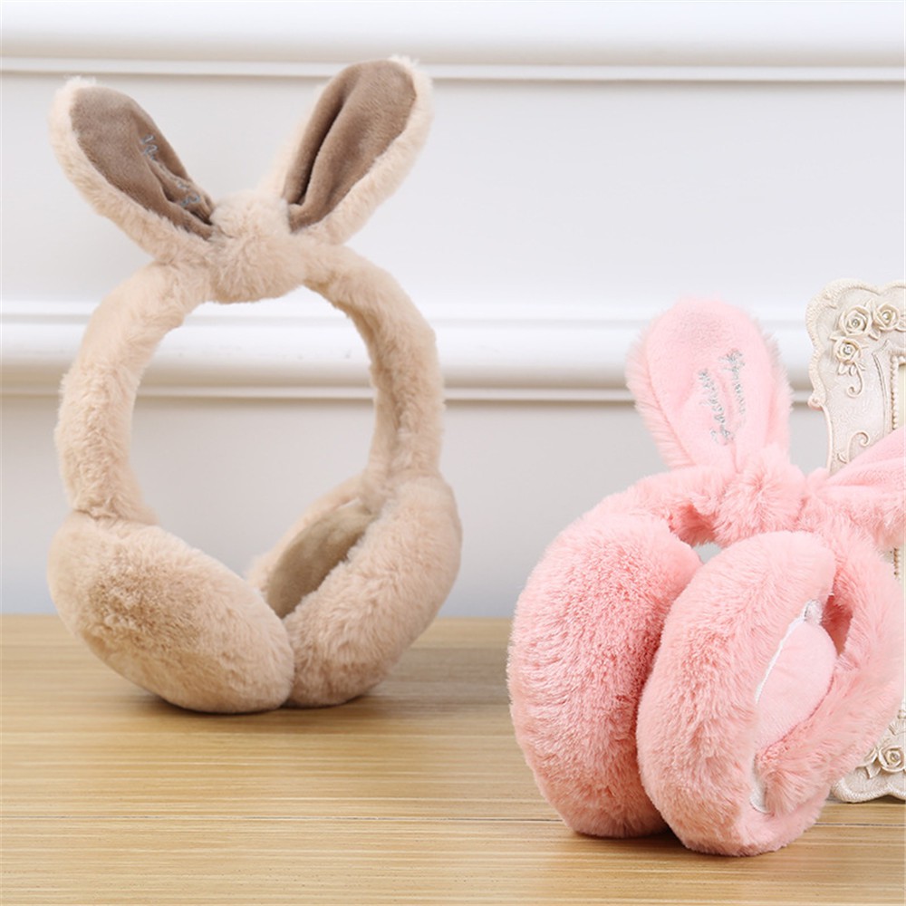 Bông chụp tai hình thỏ dùng giữ ấm mùa đông cho nữ