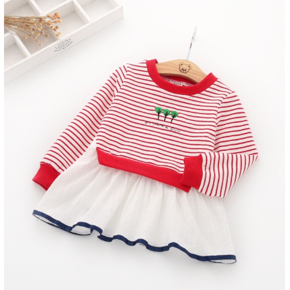 Freeship 99k TQ_Váy bé gái