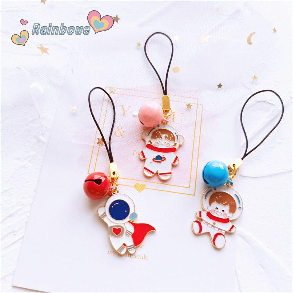 Dây Đeo Điện Thoại / Chìa Khóa Chống Thất Lạc Màu Cầu Vồng Xinh Xắn Tiện Dụng