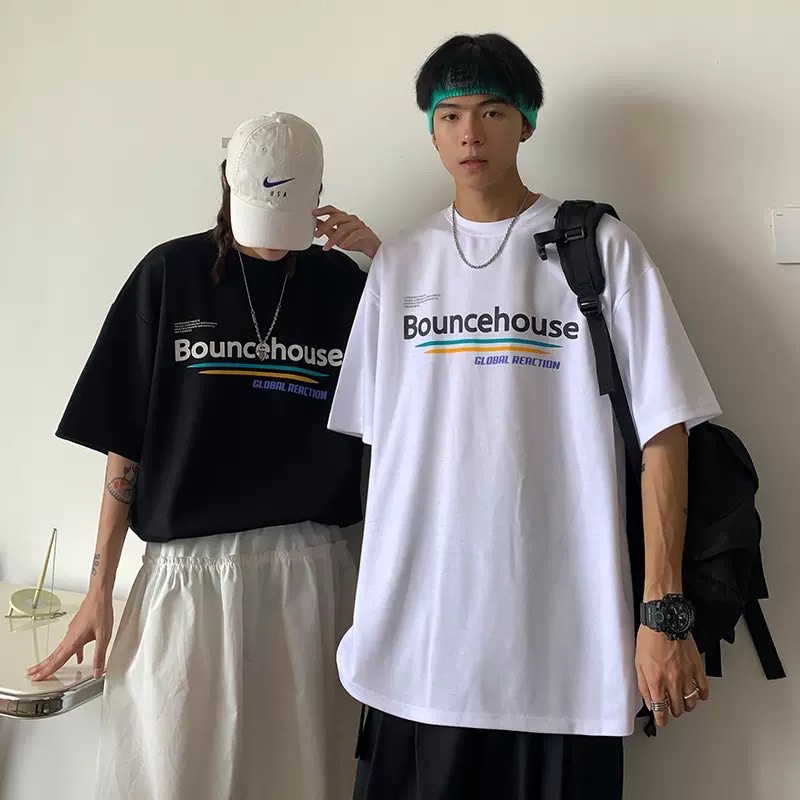 Áo thun Tay lỡ unisex Bouncehouse