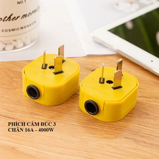 phích căm điện 3 chân,phích cắm đúc siêu bền
