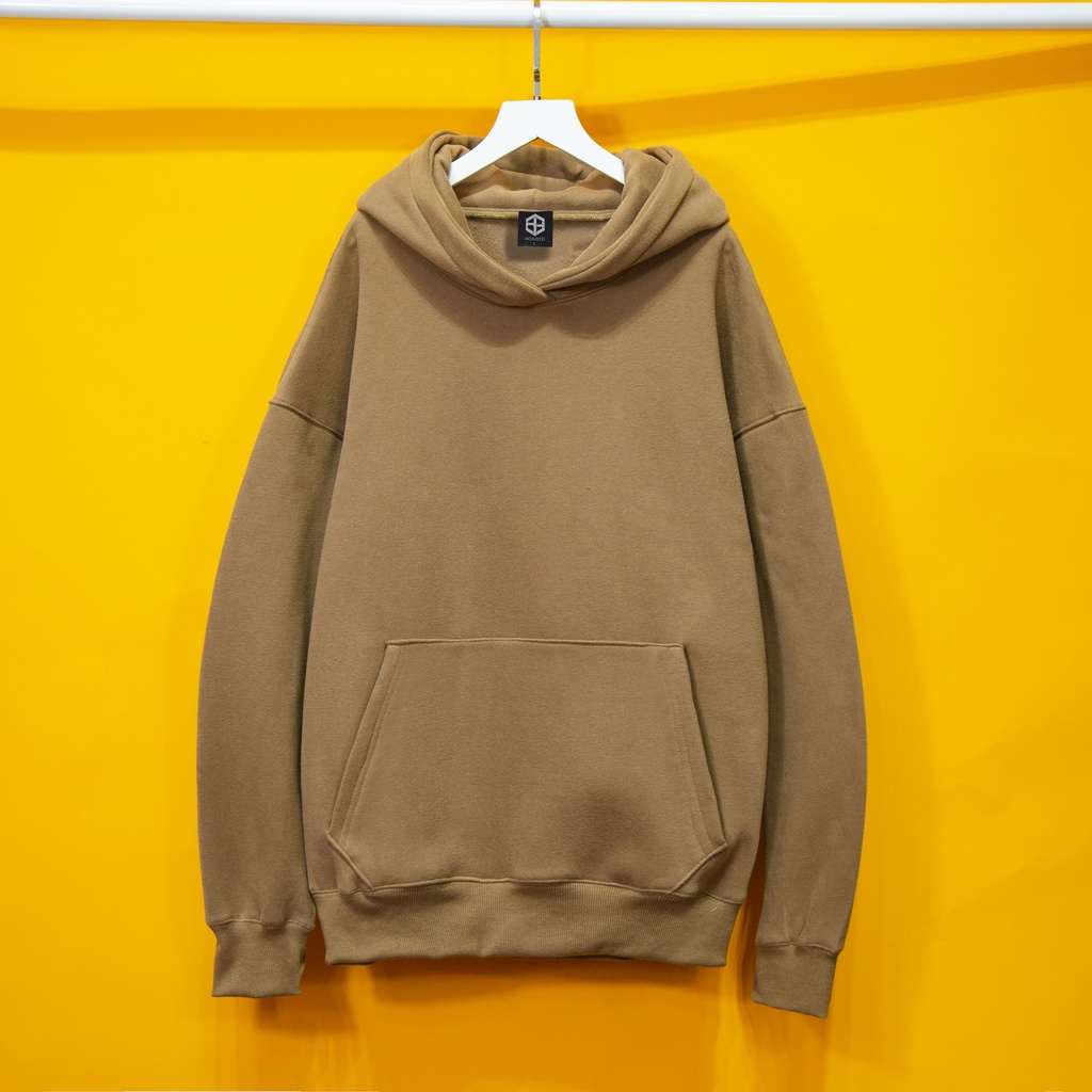 Áo Nỉ Hoodie TRƠN nỉ bông Hogoto shop , áo nỉ unisex nam nữ chất liệu cotton