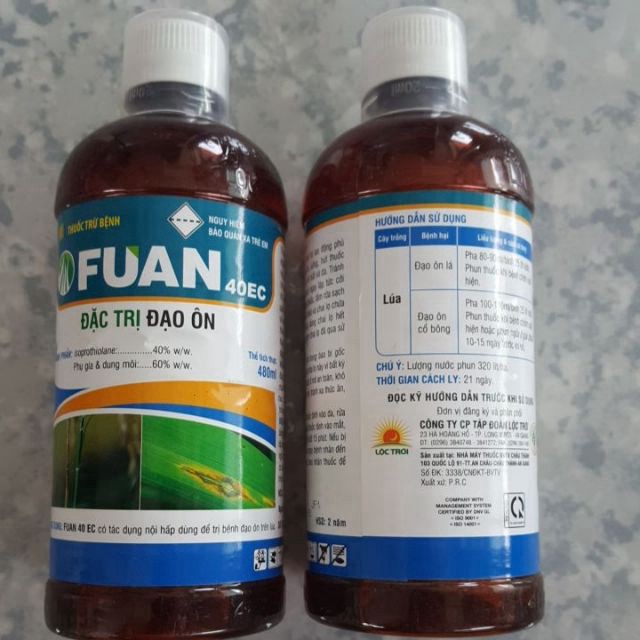 FUAN 40EC chuyên trị đạo ôn chai 480ml - NPP AN NHIÊN