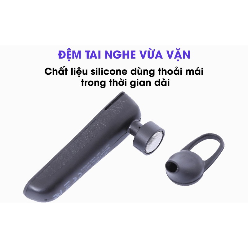 Tai nghe Bluetooth Roman R553N Đen -Hàng Chính Hãng