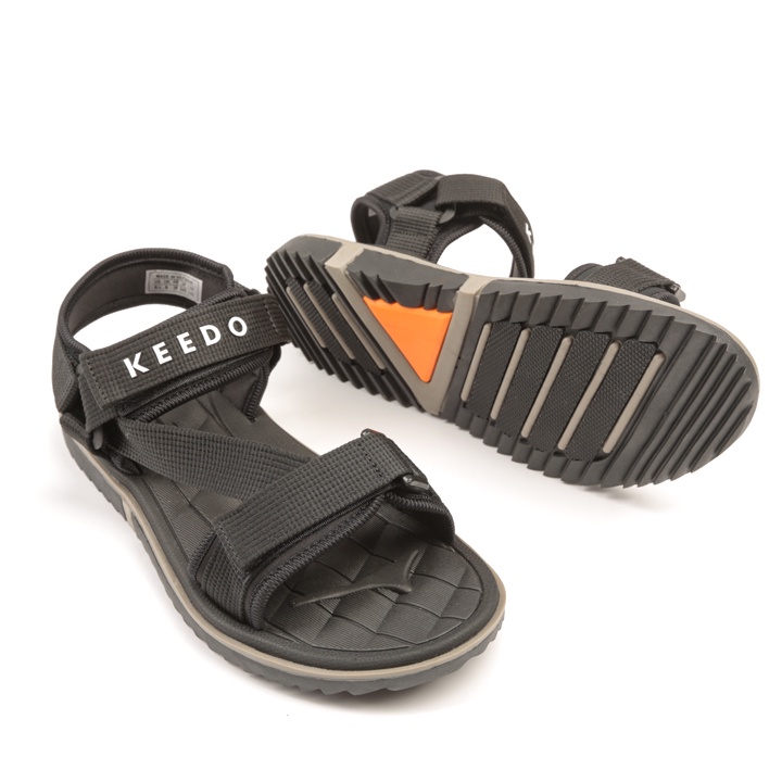 Giày sandal nam KEEDO KDS03 quai chéo đi chơi, đi học, du lịch