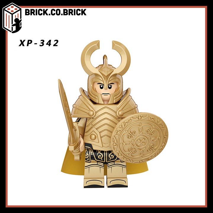 Đồ chơi lắp ráp minifigure và non lego - Mô hình MCU Thor's Asgardian Warriors, Berserkers- Hela Undead Soldiers- KT1044