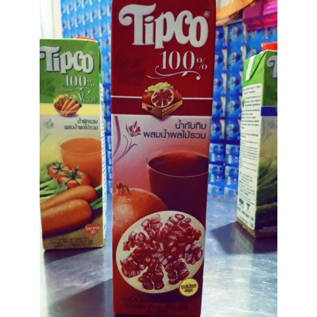 NƯỚC ÉP LỰU TIPCO 100% THÁI LAN