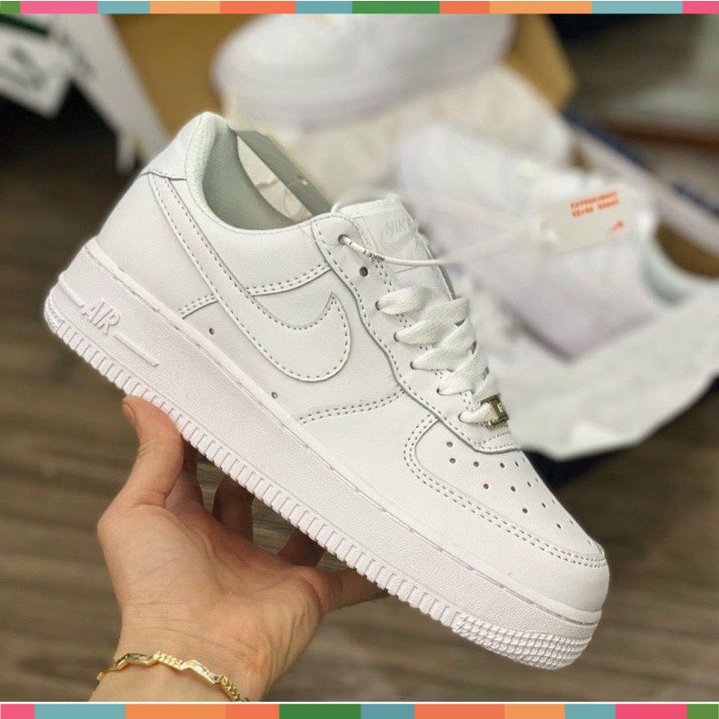 Giày Thể Thao Sneaker Nam Nữ 𝐍𝐢𝐤𝐞 𝐀𝐅1 - Giày 𝐍𝐢𝐤𝐞 𝐀𝐅1 air force 1 Màu Trắng Cao Cấp [Full Bill + Box]