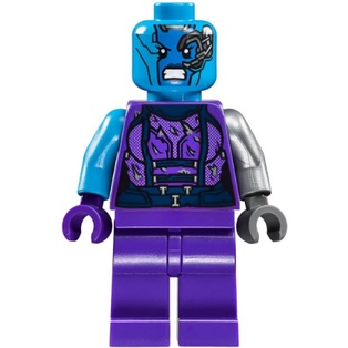 Nhân Vật LEGO Super Heroes Minifigures: Nebula - Torn Outfit, Angry