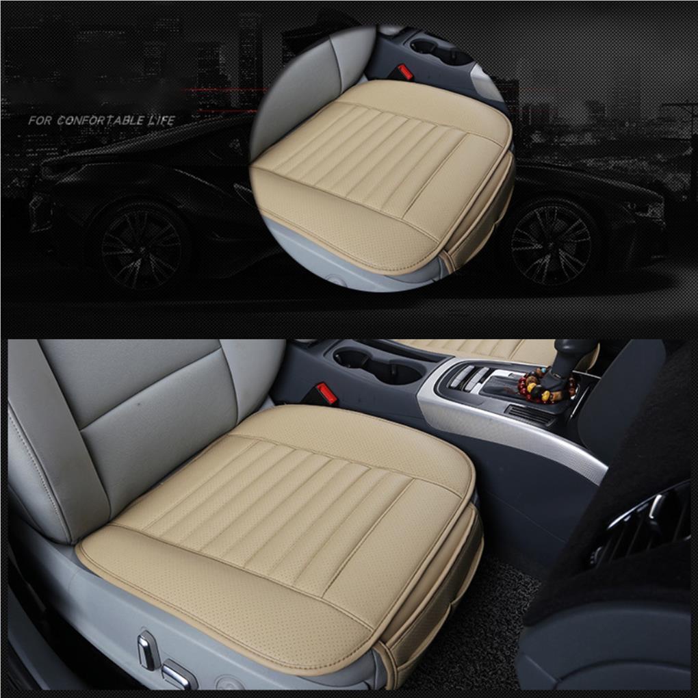 Đệm Lót Ghế Ngồi Xe Hơi Bằng Da PU Chống Trượt Tiện Dụng