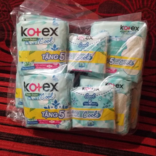 Băng vệ sinh Kotex thảo dược Cool - NghiemNhatHien