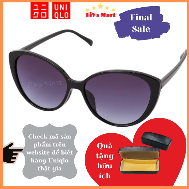 [Sale Cuối Mùa] Kính Mắt Mèo UNIQLO, Kính Râm UNIQLO Nhật Hàng Chuẩn AUTH_TiVa Mart