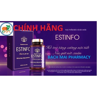 Viên uống estinfo, tăng cường nội tiết tố, giảm lão hóa da - ảnh sản phẩm 1