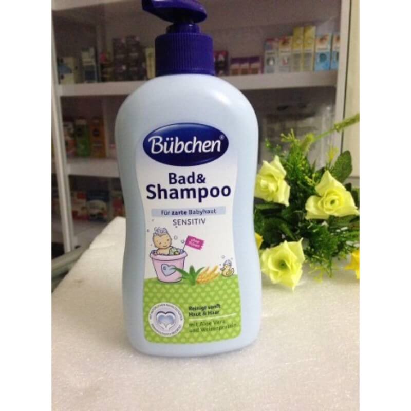 Sữa tắm gội Bubchen cho bé và có vòi tiện lợi 400ml - mẹ bean bon